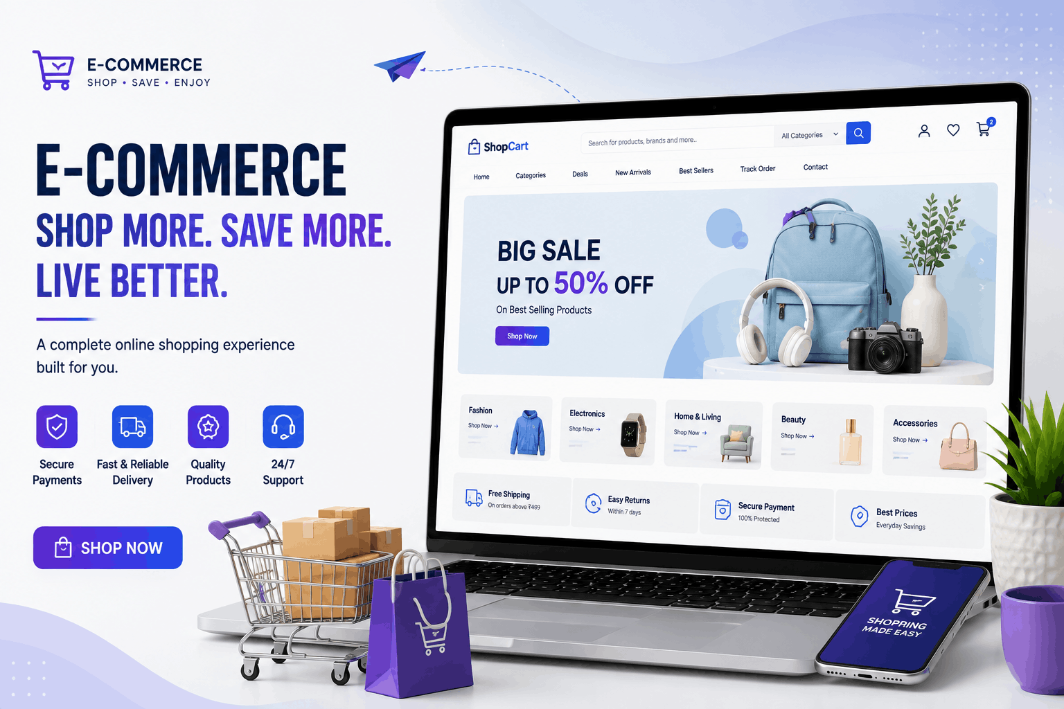 E-Commerce Website Development