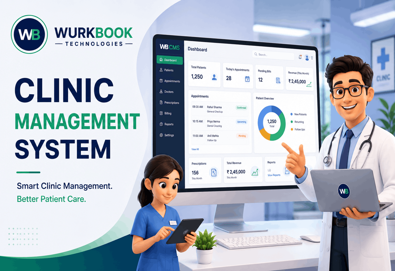 Clinic Management System preview