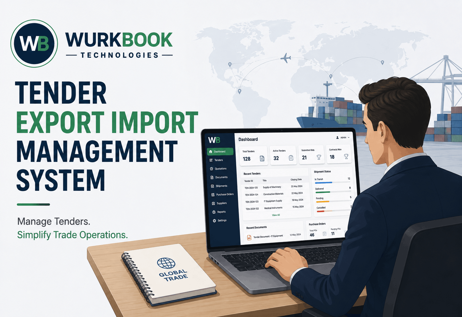 Tender Export Import Management System preview